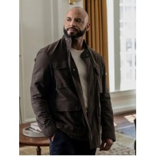 Power Book II Ghost S02 Lorenzo Tejada Brown Jacket